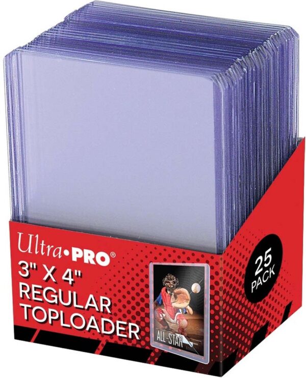Ultra Pro Regular Toploaders (25 stuks)