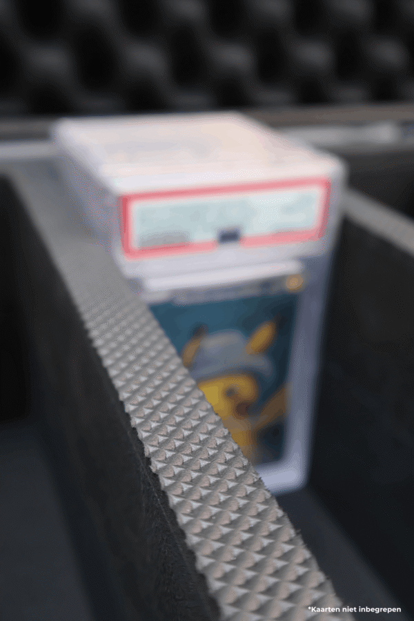 Card-Invest Premium Aluminium Graded Card Koffer 3' Display